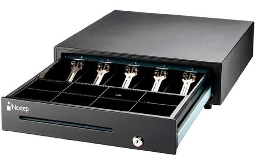 Nextep NE-515 Black Steel Money Drawer