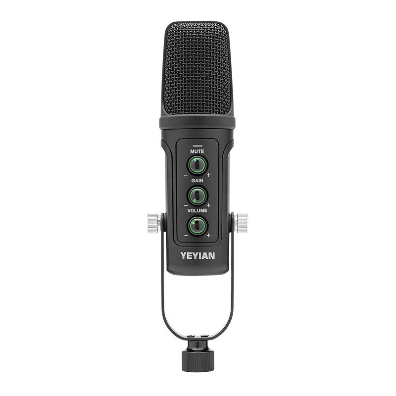 Micrófono Condensador Kit para Streaming Yeyian YSA-UCHQ-01 Negro 80Hz-20000KHz