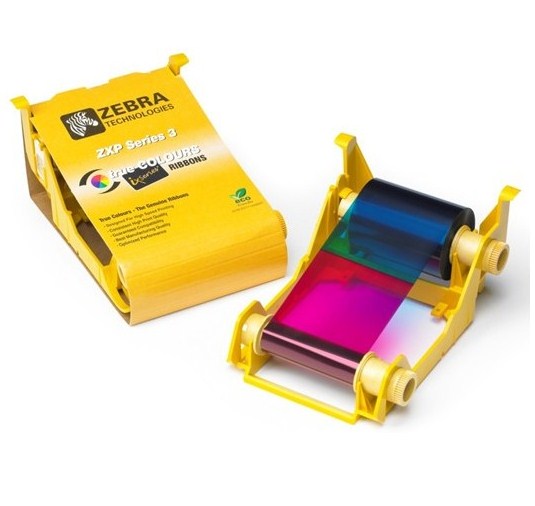 5 Panel Color Zebra ZXP3 Thermal Transfer Ribbon