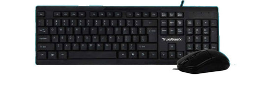 Kit de teclado y mouse Acteck AC-928984 Negro Estándar - Escolar Express