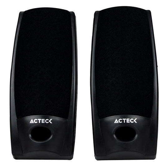 Bocina Acteck AX-2500 Negro 2.0 - Escolar Express