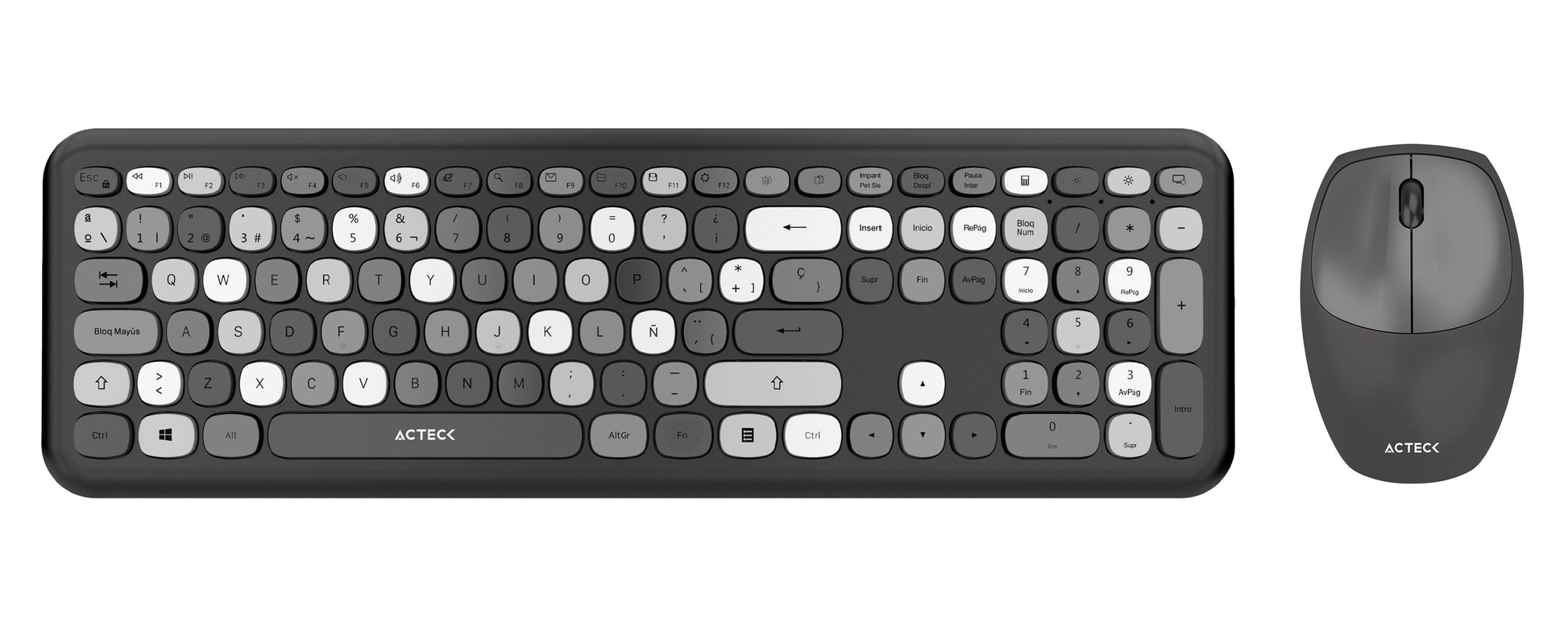 Kit de teclado y mouse Acteck MK475 - Escolar Express