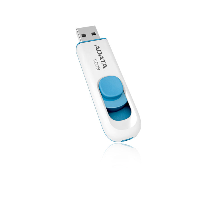 Memoria USB Marca Adata AC008-64G-RWE 64 GB Azul