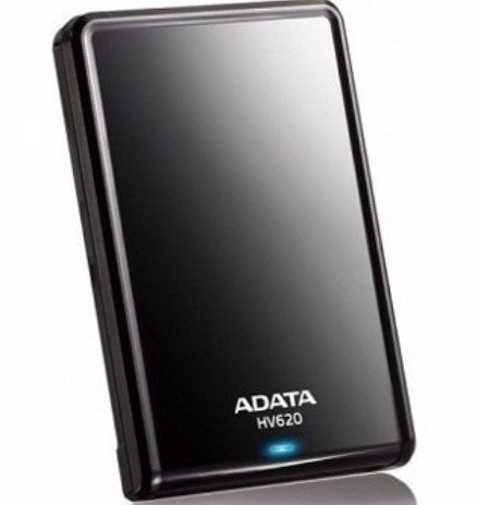 Adata External Hard Drive AHV620S-2TU31-CBK Black 2.5 inches 