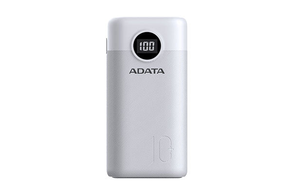 Power Bank Batería Marca Adata Modelo AP10000QCD-DGT-CWH - Escolar Express