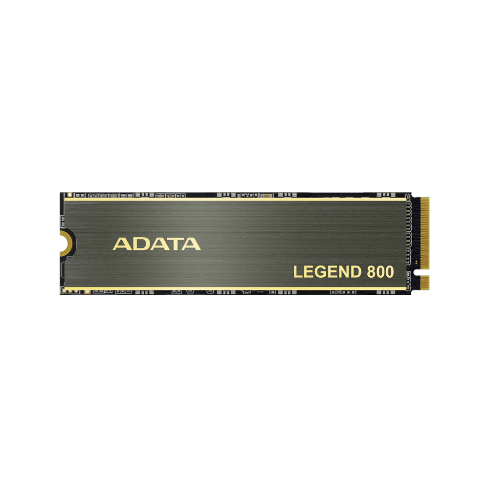 Unidad de Estado Sólido ADATA LEGEND 800 500GB PCIe Gen4x4 M.2 2280, Con disipador de aluminio