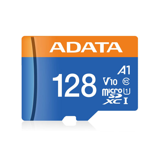 Adata PREMIER Micro SD Memory (A1 V10) 128 GB Black 