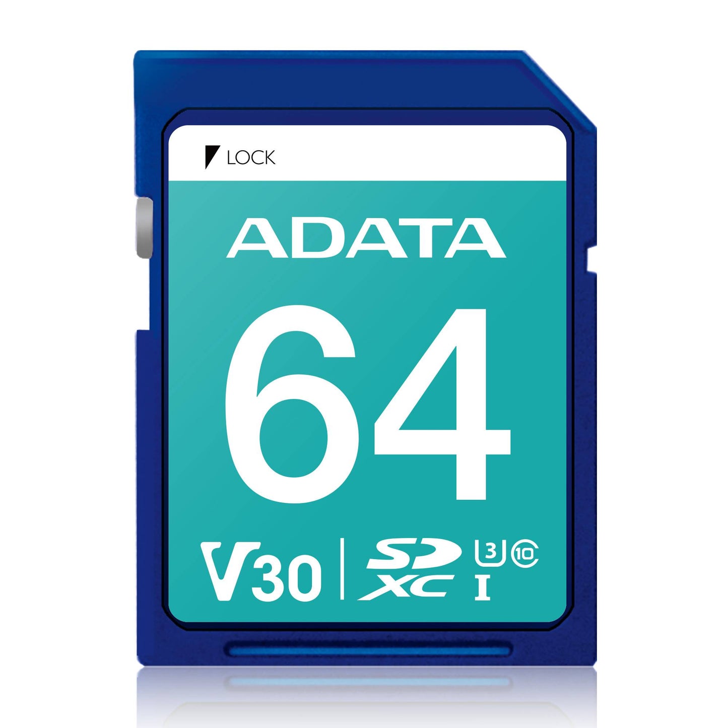 Adata PREMIER PRO V30 SD Memory 64 GB Blue 