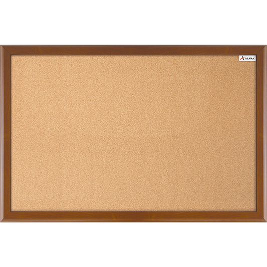 Tablero Corcho Marco De Madera Continental 40x60 Alfra 2 Pz - Escolar Express