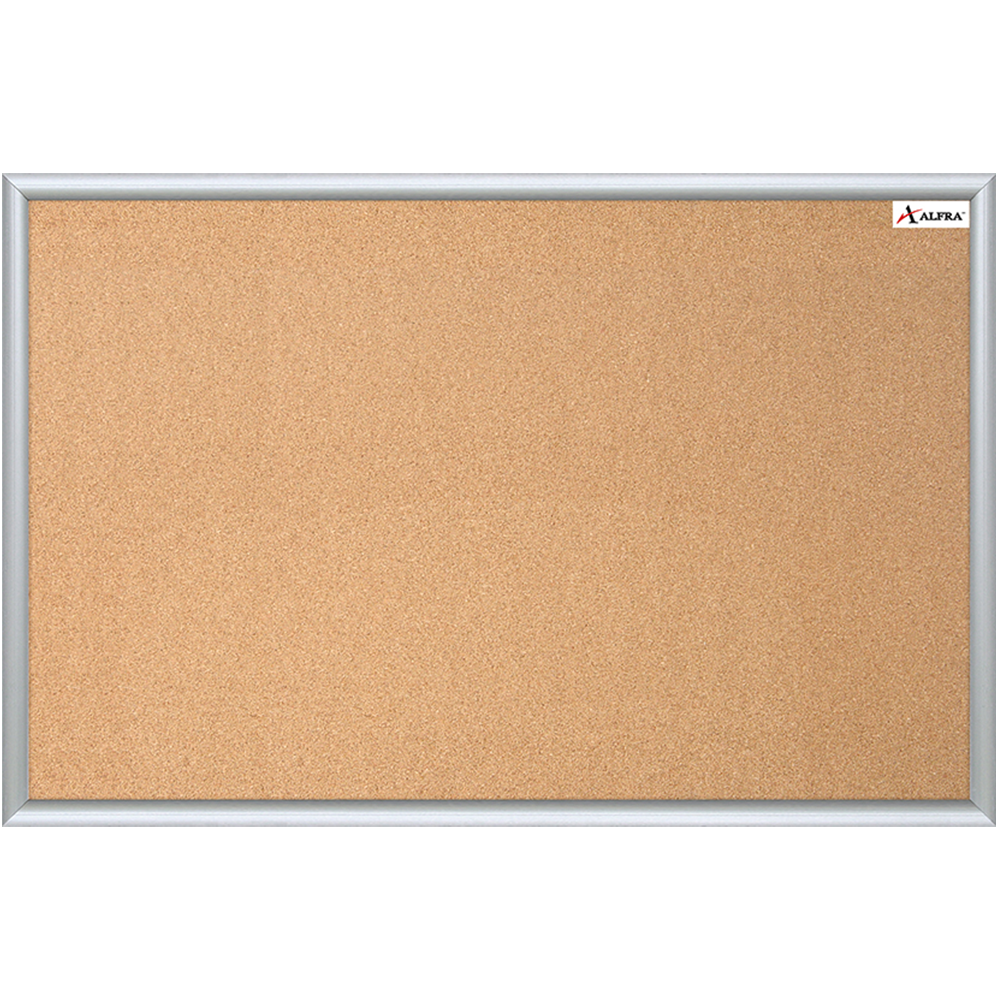 Pizarra Tablero Marca Alfra Modelo Clásico Corcho 120x 150cm - Escolar Express