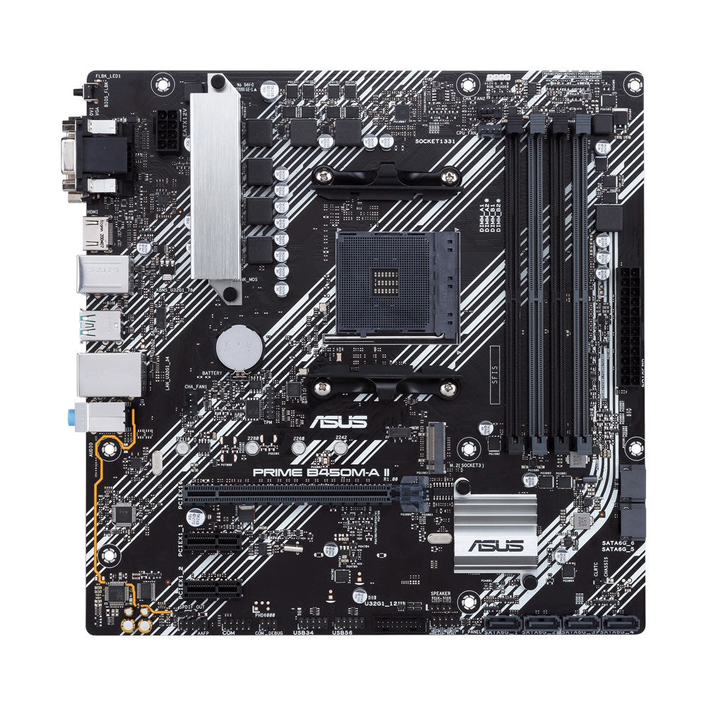 Tarjeta Madre Asus B450M-A AMD Socket AM4 - Escolar Express