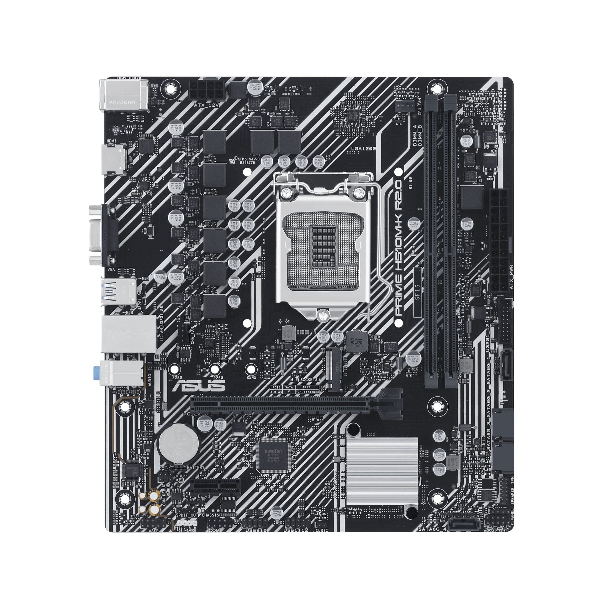 Motherboard Tarjeta Madre Marca Asus PRIME H510M-K R2.0 - Escolar Express