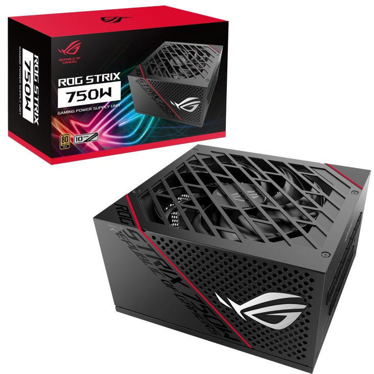 Fuente de Poder Asus ROG-STRIX-750G Negro - Escolar Express