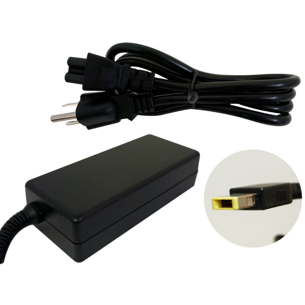 Battery First Power Adapter 90W 20V 4.62A Black Compatible Lenovo 