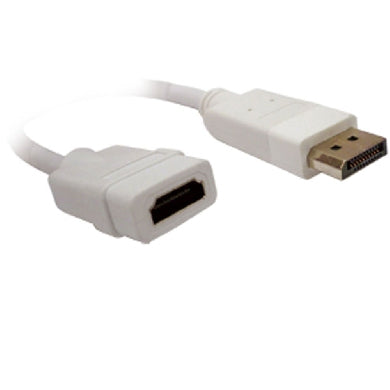 Adaptador Displayport a HDMI Brobotix 104540 Blanco