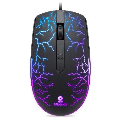 Mouse USB Iluminado RGB Storm Brobotix 263946 Negro USB