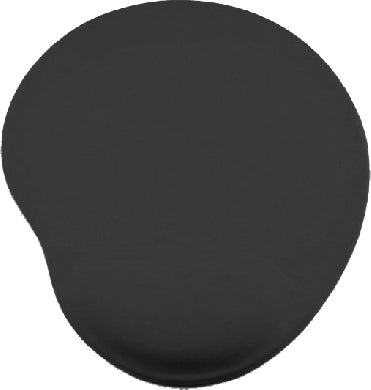 Mouse Pad Alfombrilla Para Ratón Marca Brobotix 500074N Negro Gel, Neopreno, Poliéster