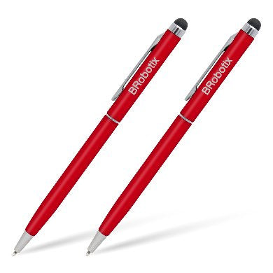 Pen Stylus Tablet Duopk RJ Brobotix 6000427 Red 