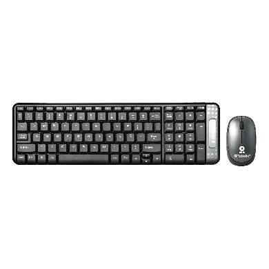 Kit Teclado y Mouse Brobotix 6000625 Negro Español