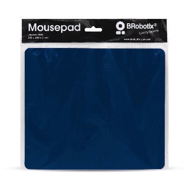 Ultra Thin Navy Blue Mouse Pad with Bag Brobotix 695157 Monotone Navy Blue 