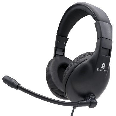 Brobotix Gamer Headphones 963012 Black 