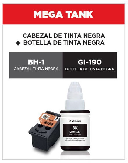 Cabezal Canon 0692C004AA Tinta Negra