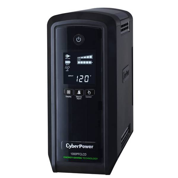 No-Break Brand Cyberpower CP1000PFCLCDa Black 1000 VA 