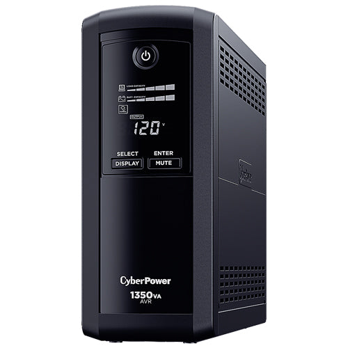 No-Break Brand Cyberpower CP1350AVRLCDa Black 1350 VA 