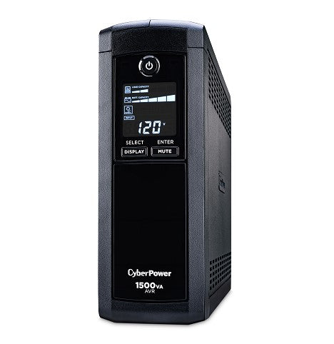 No-Break Cyberpower CP1500AVRLCDa Negro 1500 VA - Escolar Express