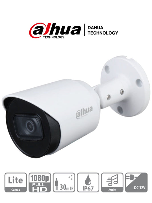 Cámara Bala Dahua Technology  DH-HAC-HFW1200TN-A-0280B-S4 30 m 1080 p