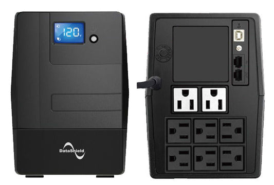 No Break Marca Datashield KS-1000 LCD Negro 1000 VA