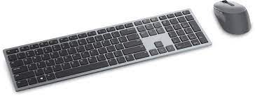 Kit Teclado y Mouse Dell KM7321W Gris Español - Escolar Express