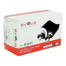 Cinta Evolis R3011 YMCKO New Pebble