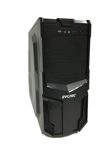 Gabinete Evotec EV-1002 Negro 600 W - Escolar Express