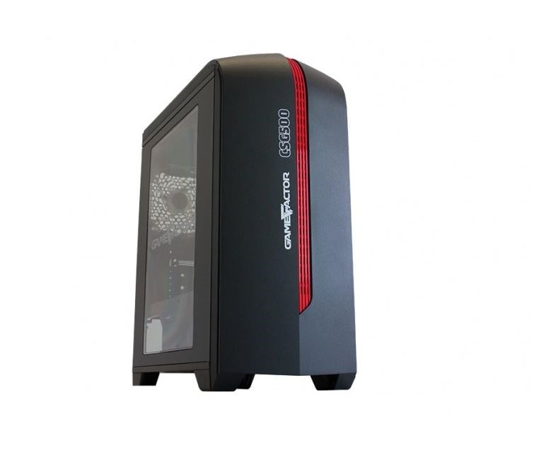 Gabinete Game Factor CSG-500 Negro