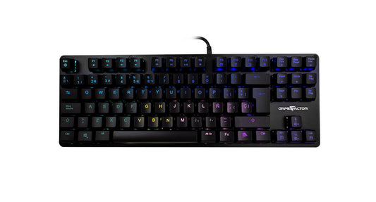 Teclado Mecánico Game Factor KBG500-BL Negro Alámbrico