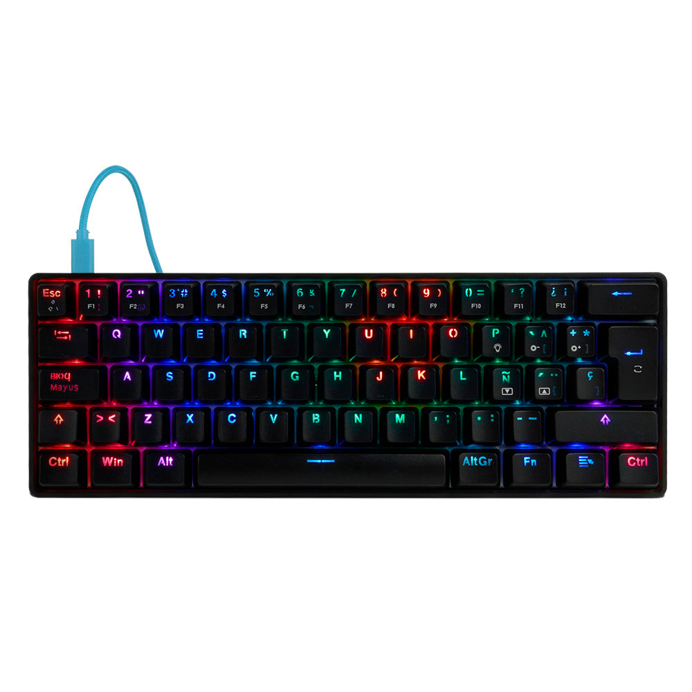 Teclado Mecánico Game Factor KBG560-BL Negro USB