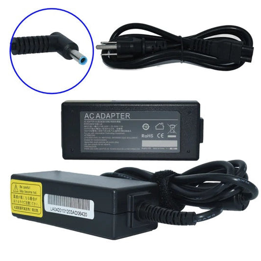 Cargador de Laptop Generico 45W AC-HP AZUL Negro 45W