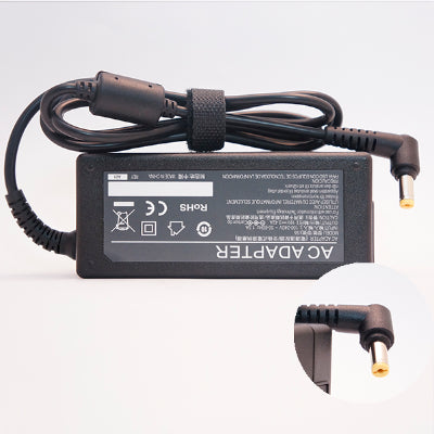 Cargador de Laptop Generico Adaptador de Corriente 65W 19V-3.42A Negro Acer