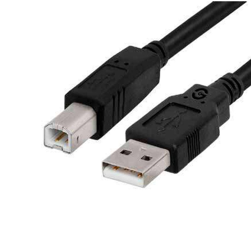 USB 2.0 Cable, USB A-EXTENSION, Black, 1.5MTS Getttech JL-3515 2.0 A/B High Speed ​​Black 