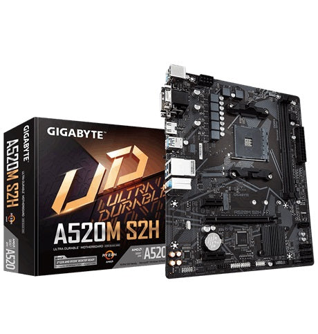 Motherboard Gigabyte A520M S2H AMD DDR4