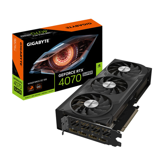 Tarjeta de video Gigabyte GV-N407SWF3OC-12GD