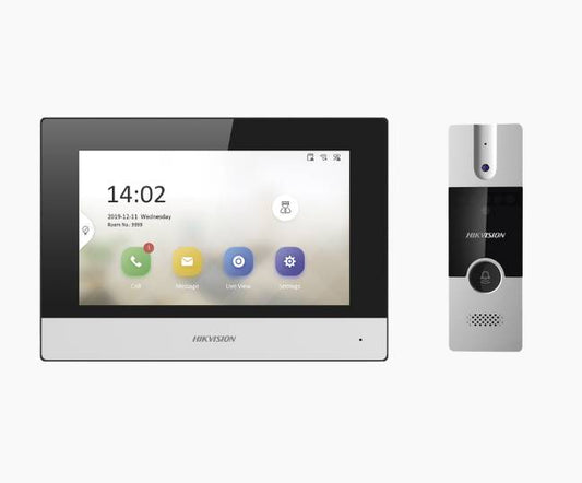 Kit de videoportero Hikvision DS-KIS302-P