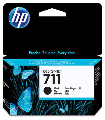 Tinta HP 711, CZ129A, Negro 38ml - Escolar Express