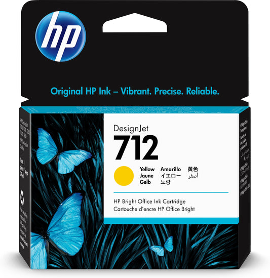 Tinta Hp 712 Amarillo