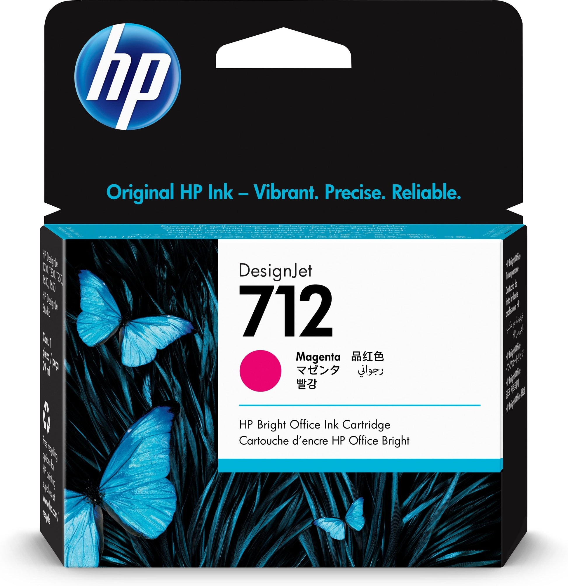 tinta Hp 712 Magenta - Escolar Express