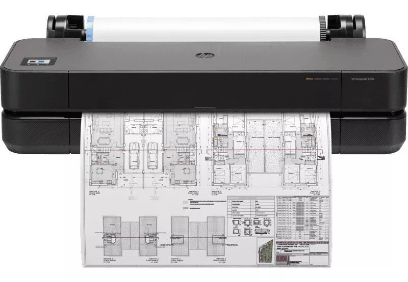 Plotter Hp DESIGNJET T250 24IN 2400 x 1200 DPI 512 MB