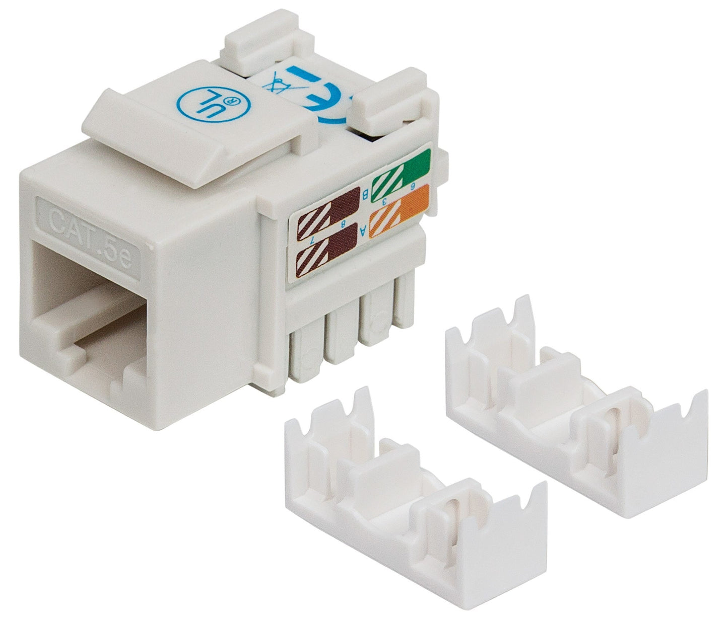 Keystone Jack CAT5E Intellinet 210355 Blanco RJ-45