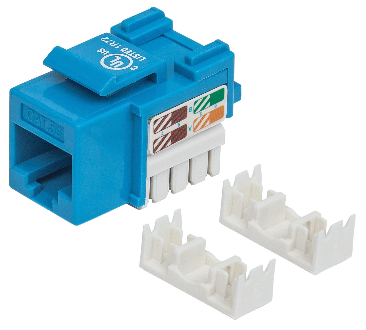 Keystone Jack CAT5E Intellinet 210546 Azul RJ-45