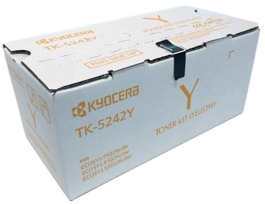 Toner Kyocera TK-5242Y Amarillo 3000 páginas